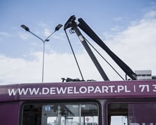 Awaria tramwaju na pl. Jana Pawła II