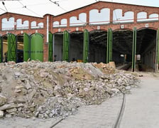 Remont hali nr 2 na zajezdni Gaj - październik 2022 roku