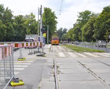 <p>Remont tor&oacute;w na skrzyżowaniu ulic Powstańc&oacute;w Śląskich z Jastrzębią, 26.07.2025</p>