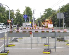 <p>Remont tor&oacute;w na skrzyżowaniu ulic Powstańc&oacute;w Śląskich z Jastrzębią, 26.07.2025</p>
