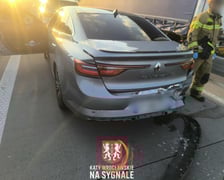 Rozbite samochody na A4, 3.10.2025 r.