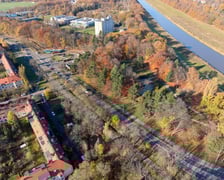 Widok na przyszłą trasę autobusowo-tramwajową na Swojczyce