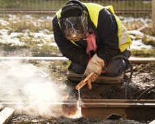 Naprawa torowiska na Legnickiej przy pl. Jana Pawła II