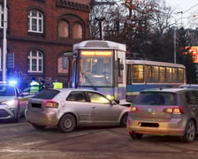 <p>Zderzenie samochodu z tramwajem, 08.01.2026</p>