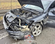 Wypadek na autostradzie A4 między węzłami Kąty Wrocławskie i Kostomłoty, 13 lutego 2026 r.