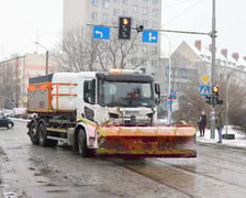 Jedno z ostatnich odśnieżań starej Gajowickiej