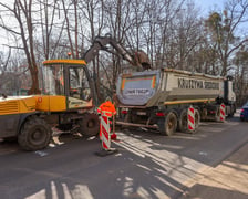 7 marca ruszyły prace remontowe na ul. Przybyszewskiego związane z poszerzaniem tej ulicy.