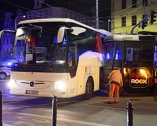 <p>Wypadek autokaru i tramwaju we Wrocławiu, 2 kwietnia</p>