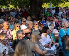 <p>Koncert Chopinowski w Parku Południowym 16 sierpnia 2026, wystąpili Piotr Alexewicz i Franciszek Gąsieniec</p>