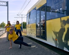 <p>Wrocławscy tancerze zapowiadają Polską Platformę Tańca specjalnym performansem</p>