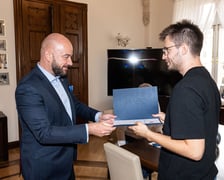 Stypendysta Oktawian Jurczykowski