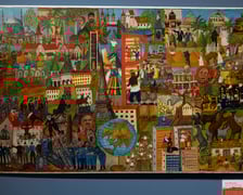 Wystawa ?Obrazy do opowiadania? w Muzeum Etnograficznym ? Anna Binkuńska ?Z literą ?P? przez trzydziestolecie?, 1975