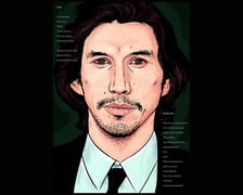 Michał Matoszko ? portret Adama Drivera