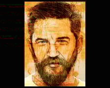 Michał Matoszko ? portret Toma Hardy'ego