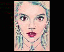 Michał Matoszko ? portret Anyi Taylor-Joy