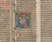 Na zdjęciu fragment rękopisu ze zbiorów Biblioteki Uniwersyteckiej we Wrocławiu