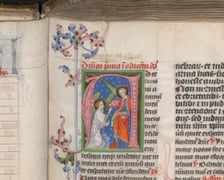 Na zdjęciu fragment rękopisu ze zbiorów Biblioteki Uniwersyteckiej we Wrocławiu