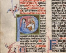 Na zdjęciu fragment rękopisu ze zbiorów Biblioteki Uniwersyteckiej we Wrocławiu