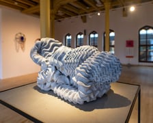 <p>Praca na wystawie &bdquo;Autonomous Zones&rdquo; w BWA Wrocław Gł&oacute;wny</p>