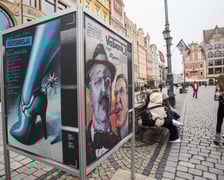 Wystawa „Plakat do filmu – Film na plakacie" na wrocławskim rynku