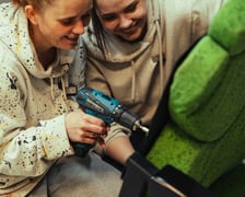 Teatr KAMBAK - próby do nowego spektaklu i remont nowej sceny