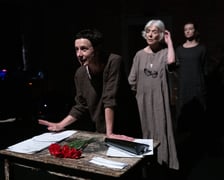 <p>Spektakl "Słoje drzewa" w Teatrze na faktach. Zdjęcie archiwalne, wykonane podczas premiery spektaklu w czerwcu 2025.</p>