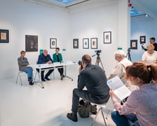 Wystawa poświęcona Waldemarowi Cwenarskiemu w Pawilonie Czterech Kopuł tuż przed otwarciem