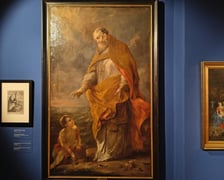 <p>Św. Augustyn | Michael Willmann według Petera Paula Rubensa | olej na pł&oacute;tnie | 1696</p>