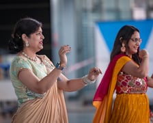 Obchody Święta Diwali na lotnisku we Wrocławiu, 2 listopada 2025