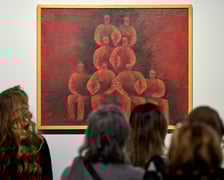 <p>Otwarcie wystawy "Wieloświat. Anna Szpakowska-Kujawska" w Muzeum Architektury we Wrocławiu</p>