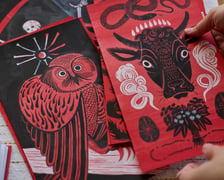 <p>Ilustracje Aleksandry Czudżak do książki &bdquo;G&oacute;ralskie czary. Leksykon magii Podtatrza i Beskid&oacute;w Zachodnich&rdquo; Katarzyny Ceklarz i Urszuli Janickiej-Krzywdy&nbsp;</p>