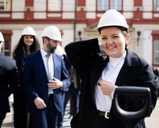 <p class="MsoNormal">Symboliczne &bdquo;wbicie łopaty&rdquo; pod budowę Muzeum Książąt Lubomirskich &ndash; minister kultury i dziedzictwa narodowego Marta Cienkowska</p>