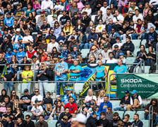Mecz Panthers Wrocław - Berlin Thunder (50:12) na stadionie Tarczyński Arena, 14 czerwca 2026 r.