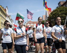 Parady drużyn z Rynku na Plac Wolności, 17 lipca 2026