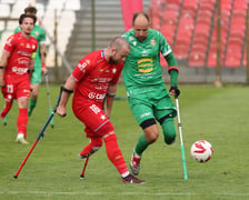<p>Mecz Śląska Wrocław z Wisłą Krak&oacute;w &ndash; pierwszy dzień IV Turnieju Orlen Amp Futbol</p>