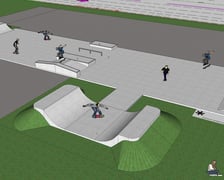 Tak będzie wyglądał nowy skatepark na Sołtysowicach