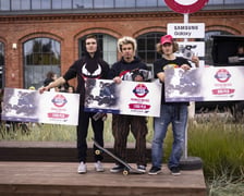 Na zdjęciu zawody Red Bull Mind The Gap we Wrocławiu