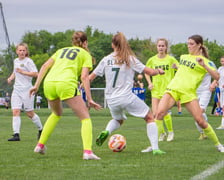 <p>Zmagania zawodniczek WKS Śląsk podczas Dallas Texans International Girls Cup</p>