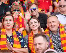 Kibice na meczu Sparta Wrocław - Stal Gorzów Wielkopolski 26 maja na Olimpijskim
