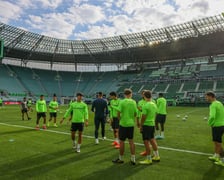 Trening Betisu na stadionie we Wrocławiu przed finałem z Chelsea, 27 maja