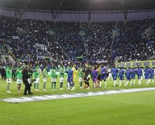 Finał Ligi Konferencji we Wrocławiu - piłkarze Chelsea i Realu Betis podczas meczu