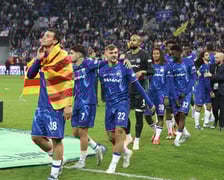 Finał Ligi Konferencji we Wrocławiu - piłkarze Chelsea i Realu Betis podczas meczu