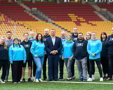 <p>Ekipa organizator&oacute;w z MCS Wrocław, spotkanie przed PKO Nocnym Wrocław P&oacute;łmaratonem 2025</p>