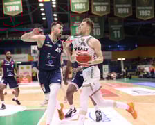 Mecz Orlen Basket Ligi - Śląsk Wrocław - Dziki Warszawa w hali Orbita (23 grudnia 2025 r.).