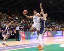 Mecz Orlen Basket Ligi - Śląsk Wrocław - Dziki Warszawa w hali Orbita (23 grudnia 2025 r.).