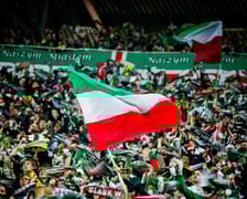 Kibice podczas meczu Śląska Wrocław na Tarczyński Arena