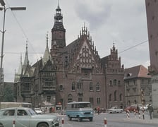 Wrocław w latach 60. XX w. Ratusz
