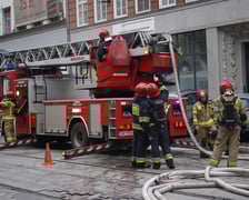 Pożar w kamienicy przy ul. Kościuszki