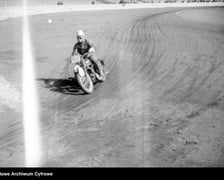 Zawody motocyklowe na Stadionie Olimpijskim, lata 1948-1953.