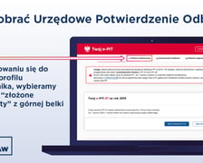 Po wejściu na Twój e-PIT, sprawdź swoje rozliczenie, po czym je zaakceptuj jednym kliknięciem. Później w górnym menu wybierz opcję ?Złożone dokumenty?.